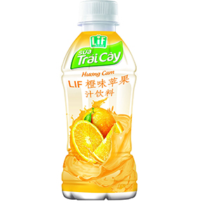 LIF橙味蘋果汁飲料240ml